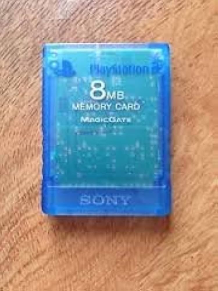 PlayStation 2専用メモリーカード(8MB) アイランド・ブルー PlayStation2専用メモリーカード （8MB） アイランド・ブルー